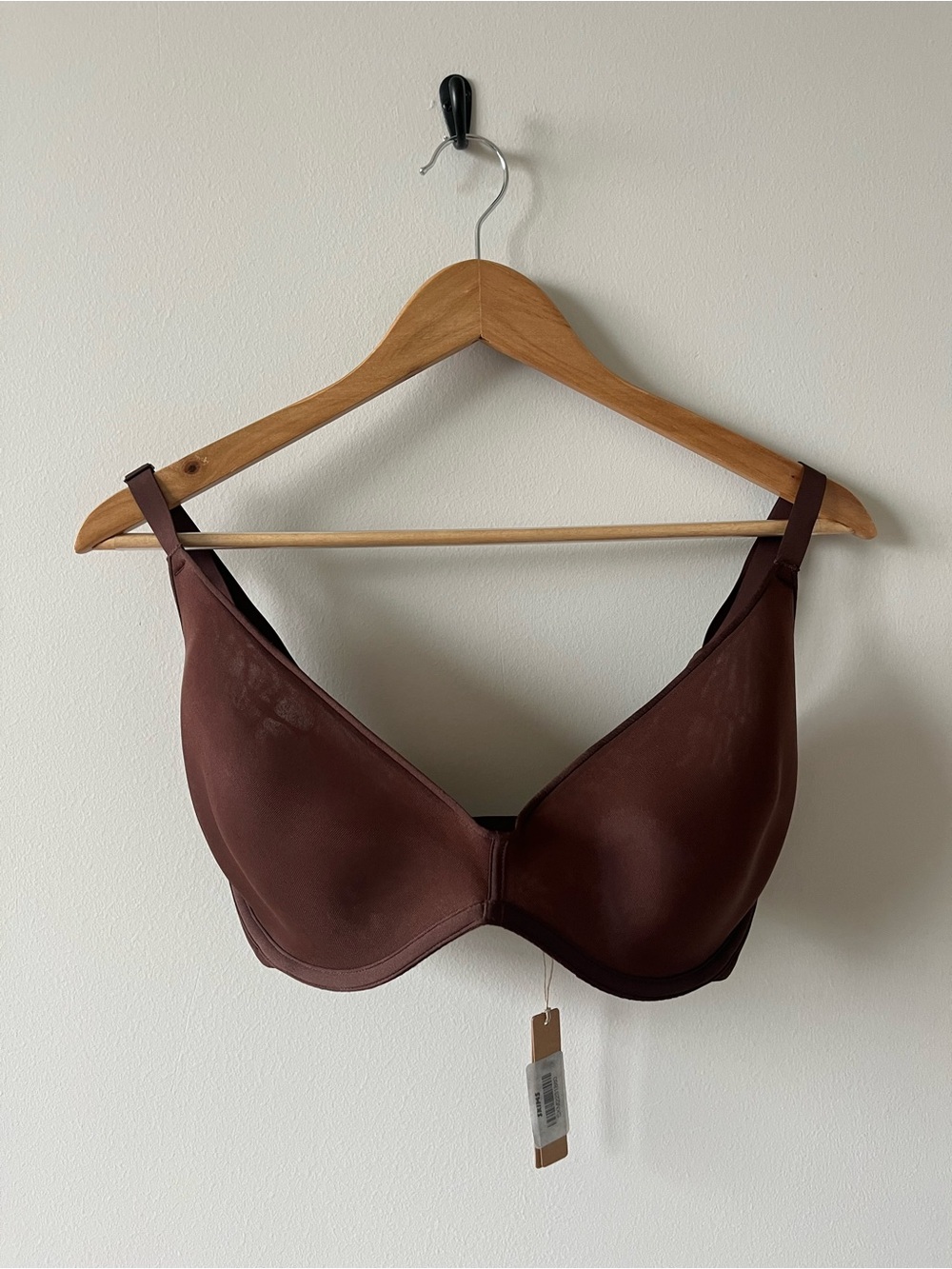 SKIMS Weightless Scoop Bra 34DDDD NWT Cocoa Color